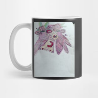 Purple Girl with Roses (Pride) Mug